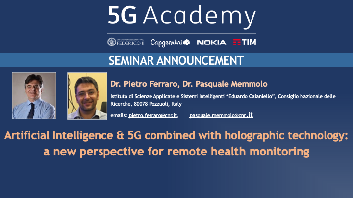 Artificial Intelligence and 5G combined with holographic technology: a new perspective for remote health monitoring