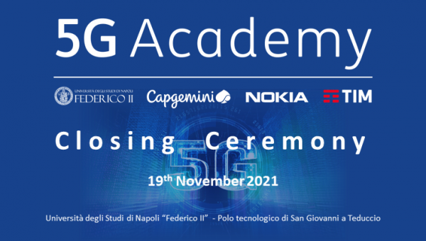 Cerimonia di Chiusura della 5G Academy